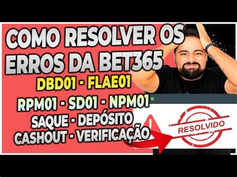 erro dbd01 bet365,Mais